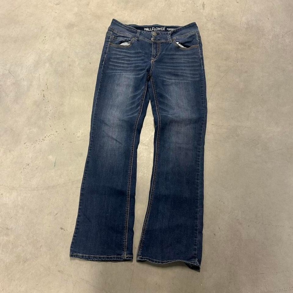 Y2K Dark Wash Flared‎ Wide Leg Fall Essential Bootcut Jeans